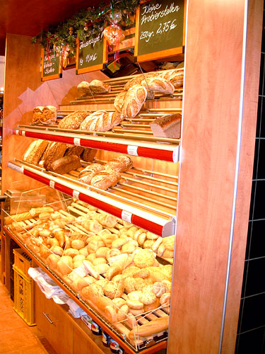 Ladenbau-Konzept ::: Bäckerei Konditorei (Café Harth)